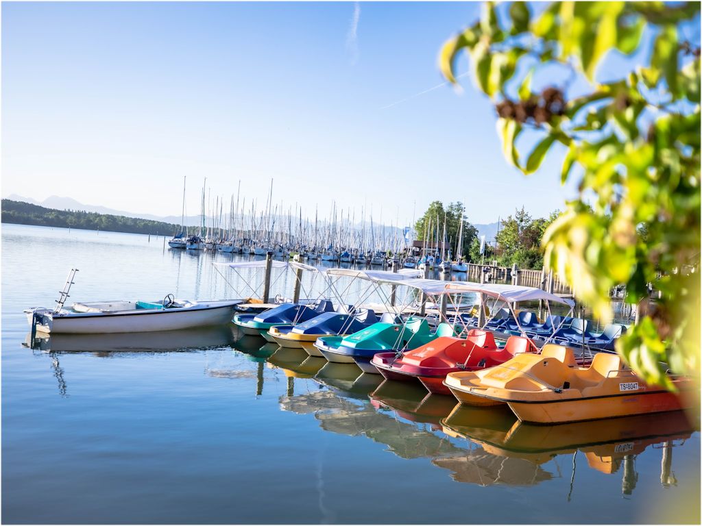 Bootsverleih am Chiemsee in Seebruck