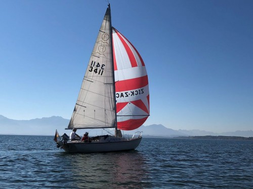 Sailing with skipper