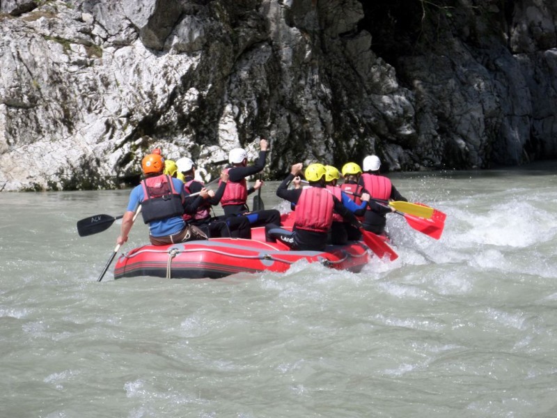 Raffting auf der Tiroler Ache