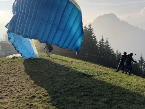 Gleitschirmfliegen