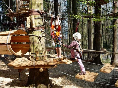 High ropes courses in Chiemgau