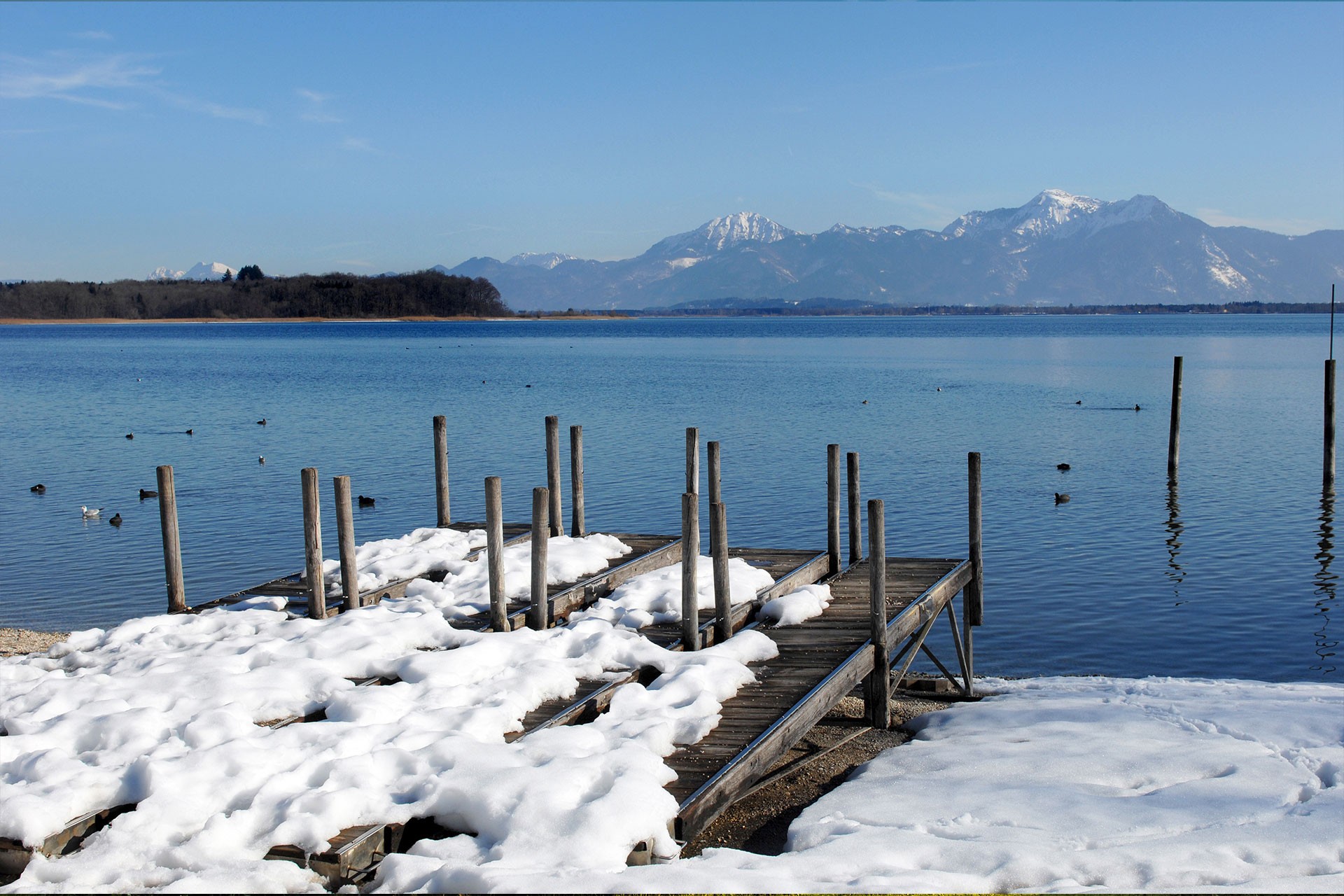 Winter am Chiemsee