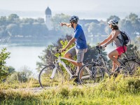 Radfahren mit Inselblick - Chiemsee