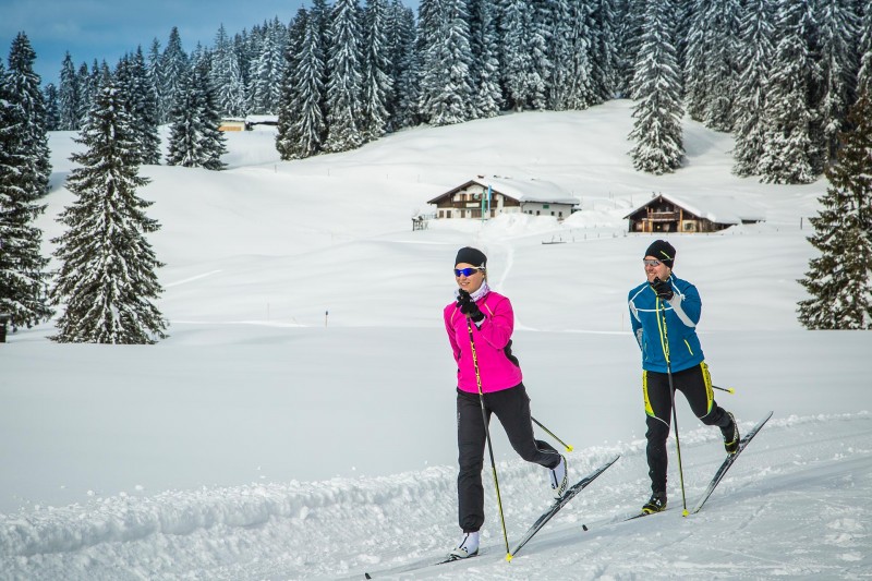 Langlaufen im Chiemgau