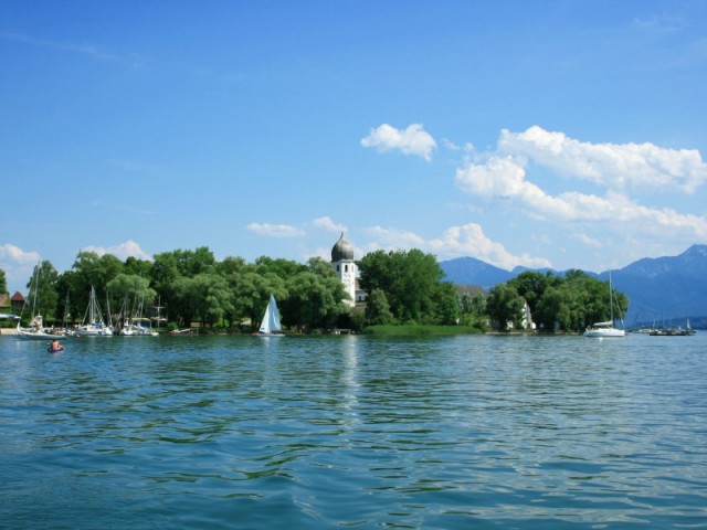 Cycling at the Chiemsee -3