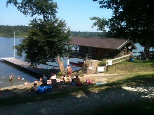 Eine Visite beim kleinen Bruder Simssee