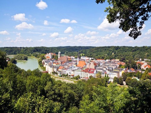 Wasserburg am Inn und Wildpark Oberreith