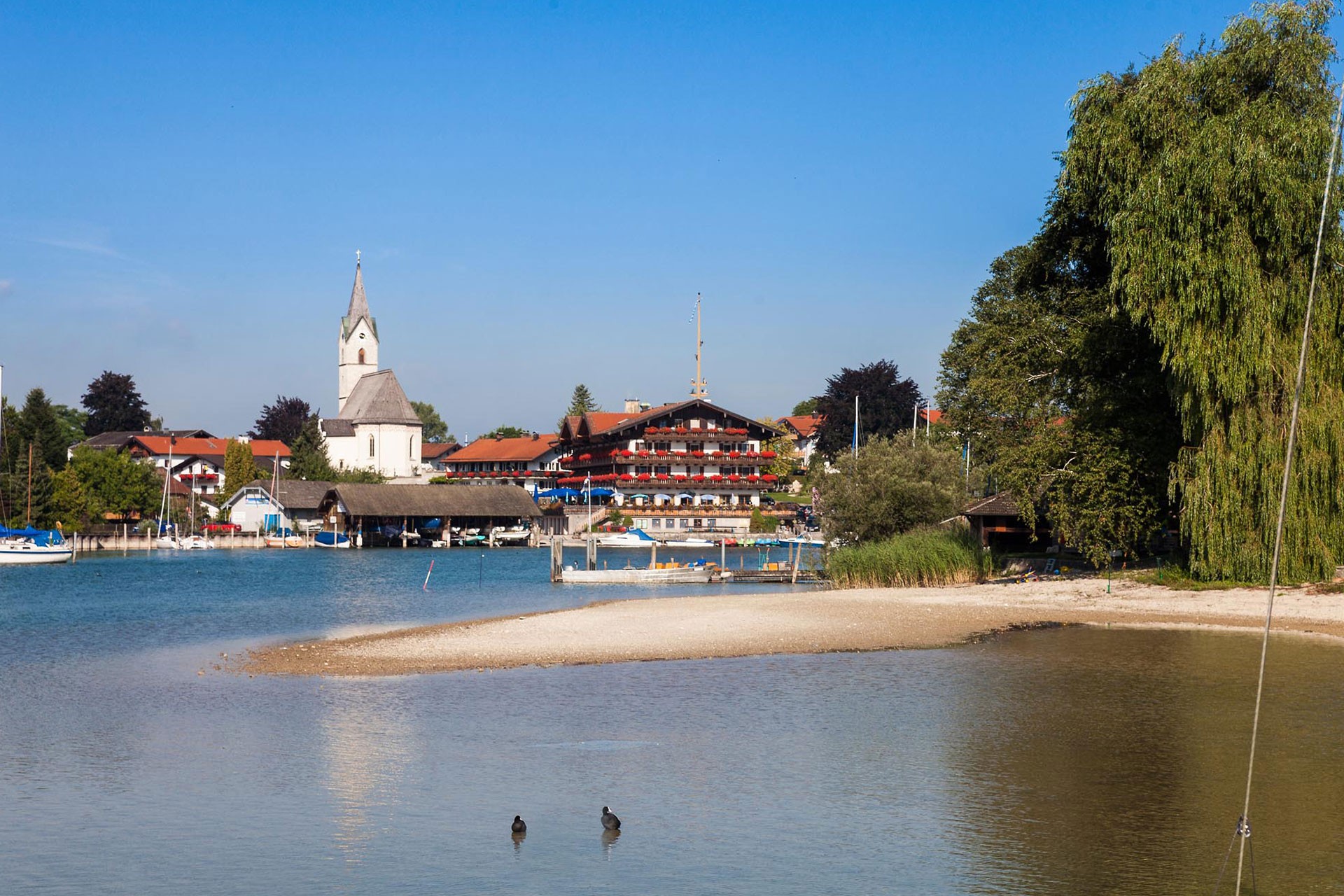 Sommer im Seehotel am Chiemsee