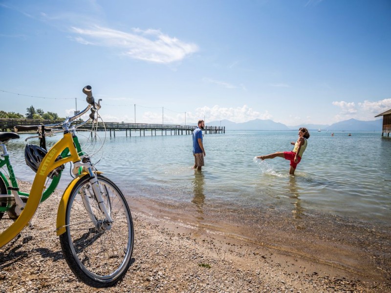 Erfrischung im Chiemsee