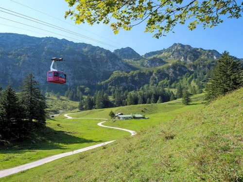 Hochfelln cable car