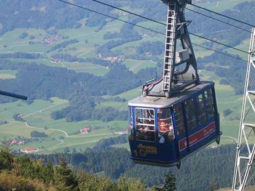 Hochries cable car