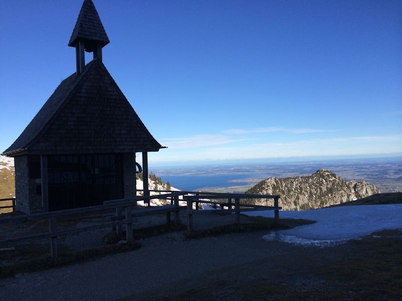 Gedererwand und Chiemsee