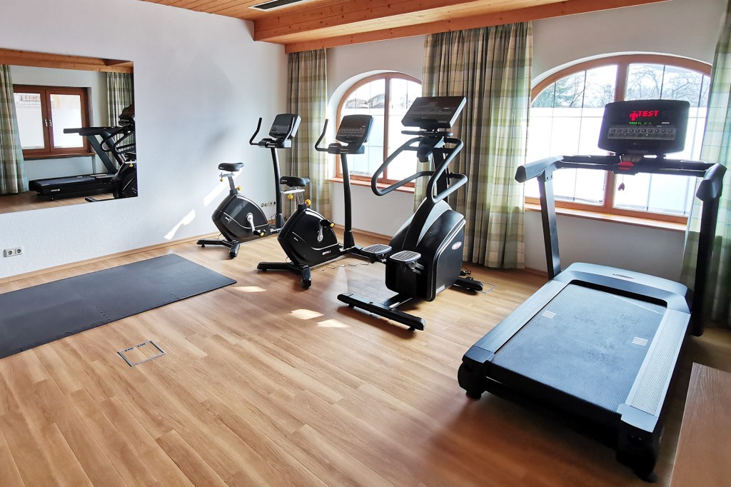 Fitnessraum im SeeHotel Wassermann