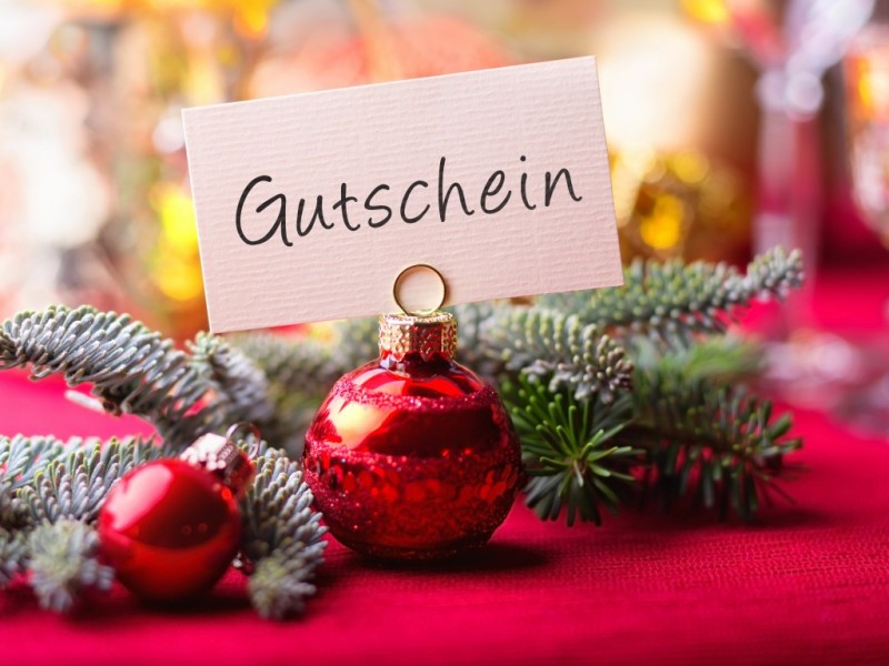 Weihnachtsgutschein