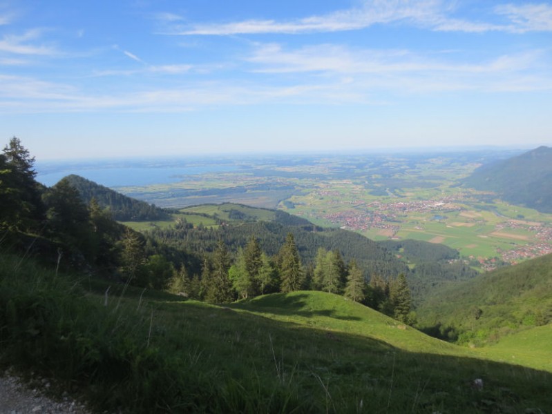 Staffnberg mit Chiemsee und Grassau